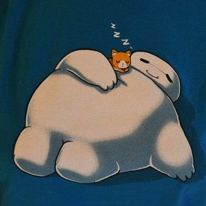 Baymax X Snorlax Tshirt